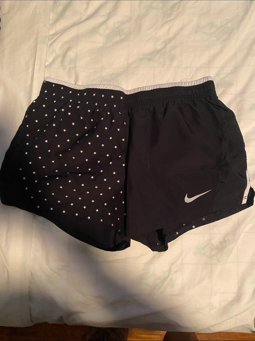 Nike Black Star Print Dri-FIT Running Shorts